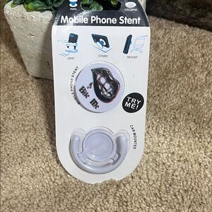 Spider Design Mobile Phone Stand - Black